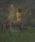 John La Farge Centauress oil on canvas